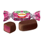 Конфеты Красный Октябрь Желейные глазированные, со вкусом малины, 1кг