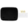 Диспенсер для полотенец LAIMA PROFESSIONAL PREMIUM BLACK (Система H2), Z-сложения, черный, ABS-пластик, 609522