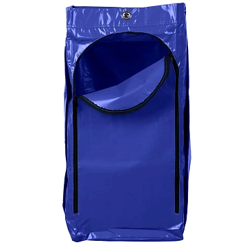 Мешок для уборочных тележек Rubbermaid 129л, синий, 1966883