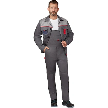 Костюм лет муж (куртка, пк) л10 т.сер/св.сер 120-124/182-188