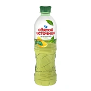 Холодный чай Святой Источник зеленый со вкусом лимона, 500мл