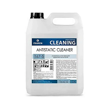 Средство моющее универсальное 5 л, PRO-BRITE ANTISTATIC CLEANER, концентрат-антистатик, 167-5