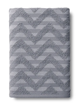 Полотенце Verossa Relax графит махровое 480г, 70 x 140г