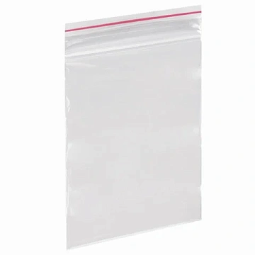 Пакеты с замком ZIP LOCK 'зиплок', комплект 100 шт., 70х100 мм, ПВД, толщина 35 микрон, BRAUBERG, 60