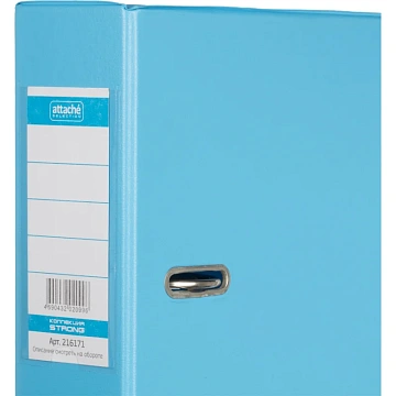 Папка-регистратор Strong Line 70мм,небесн-голуб,ПБП2,карм.кор