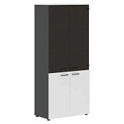 Шкаф комбинированный JHC 85.2 Ясень белый/Антрацит 856х452х1949 JAY