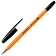 Ручка шариковая BRAUBERG 'M-500 ORANGE', ЧЕРНАЯ, корпус оранжевый, узел 0,7 мм, линия письма 0,35 мм, 143449