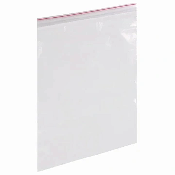 Пакеты с замком ZIP LOCK 'зиплок', комплект 100 шт., 180х250 мм, ПВД, толщина 40 микрон, BRAUBERG, 6
