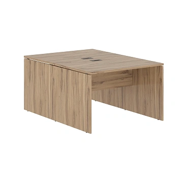 Стол двойной ED2ST 1180 Дуб Денвер светлый/Мокко 1160х1606х750 EDIS