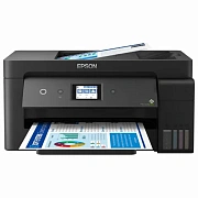 МФУ струйное EPSON L14150 '4 в 1' А3, 17 стр./мин, 4800х1200, ДУПЛЕКС, АПД, сетевая карта, Wi-Fi, СН