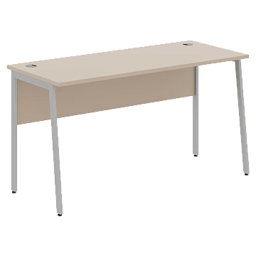 Стол прямой СП-3.1P Мокачино/Алюминий 1400х608х755 IMAGO PLUS