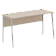 Стол прямой СП-3.1P Мокачино/Алюминий 1400х608х755 IMAGO PLUS
