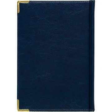 Ежедневник недатированный А5+, 145х205,Sidney Nebraska,син,з.уг 3-128/14