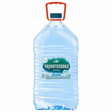 Вода негазированная питьевая ЧЕРНОГОЛОВКА, 5 л