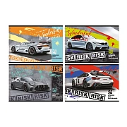 Альбом для рисования 24л., А4, на гребне BG 'Risk'