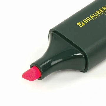 Текстовыделитель BRAUBERG 'ORIGINAL', РОЗОВЫЙ, линия 1-5 мм, 151683