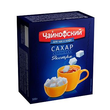 Сахар кусковой прессованный Чайкофский, 500 г