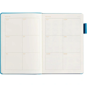 Ежедневник недатированный А5 BOSTON (СИНИЙ) 3-228/06