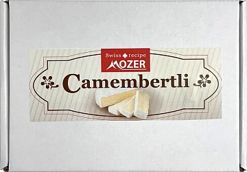 Сыр Mozer Камамбертли с белой плесенью 50%, 100г