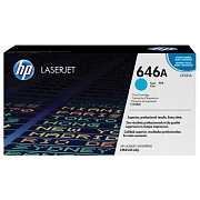 Картридж лазерный HP (CF031A) ColorLaserJet CM4540, №646A, голубой, оригинальный, ресурс 12 500 стра