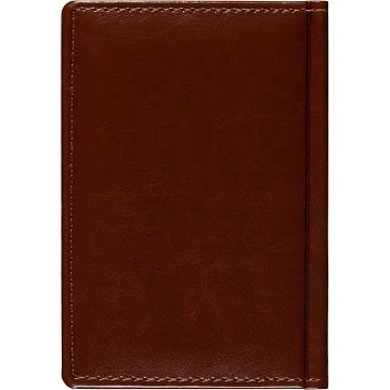Ежедневник недатированный коричневый,А6,100x150, 320стр,Agenda