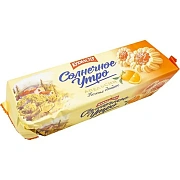 Печенье Кухмастер Солнечное утро с апельсиновой начинкой, 240г