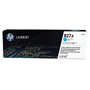 Картридж лазерный HP (CF301A) Color LaserJet M880, №827A, голубой, оригинальный, ресурс 32000 страни