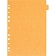 Разделитель листов 1-12, цв.карт.Attache,A4