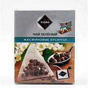 Чай Rioba Жасминовые бусинки, зеленый, 20 пирамидок