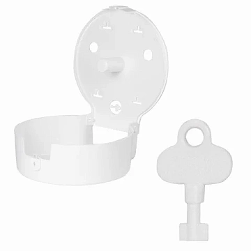 Диспенсер для туалетной бумаги LAIMA PROFESSIONAL ORIGINAL (Система T1), БОЛЬШОЙ, белый, ABS-пластик