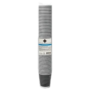 Стакан одноразовый Rioba черный, бумажный, черный волна, 200мл, 50шт