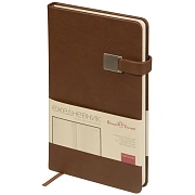 Ежедневник недатированный  А5 Premier (коричневый) 3-686/03