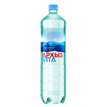 Вода Архыз Vita горная природная газированная, 1.5л