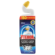 Средство для сантехники/уборки туалета 900 мл, ТУАЛЕТНЫЙ УТЕНОК Супер Сила 'Видимый Эффект', 696894