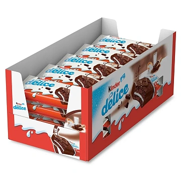 Бисквит Kinder Delice шоколадный, 39г