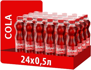 Напиток Добрый Cola газированный, 500мл