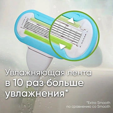 Кассеты сменные Gillette Venus Extra Smooth Embrace, 6шт