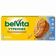 Печенье витаминизированное BELVITA 'Утреннее' со злаковыми хлопьями, 225 г, 9001212