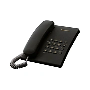 Телефон проводной Panasonic KX-TS2350RUB черный