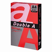 Бумага цветная DOUBLE A, А4, 80 г/м2, 500 л., интенсив, красная