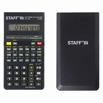 Калькулятор инженерный STAFF STF-165 (143х78 мм), 128 функций, 10 разрядов, 250122