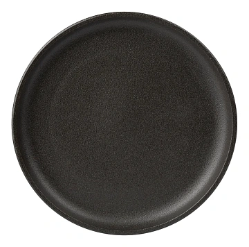 Тарелка десертная Domenik Rock black, 21см