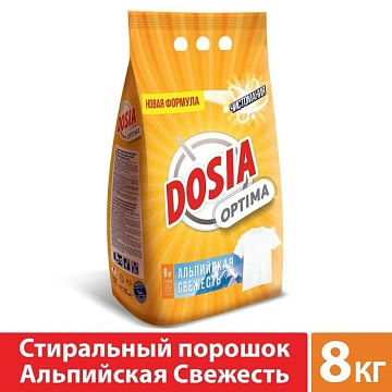СМС: Дося-автомат ОПТИМА 8кг АЛЬПИЙСКАЯ СВЕЖЕСТЬ (шт.)
