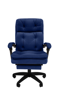 Кресло Chairman Home 442 Россия ткань Т-82 синий