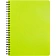 Бизнес-тетрадь А5,96л,кл,спир,пластик,тон.бл. Attache Bright colours Лайм