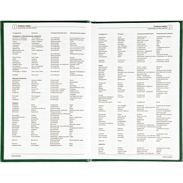 Ежедневник недатированный А5,128л.,55-65 г,бумвинил зеленый,Attache Economy