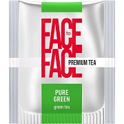 Чай Face To Face Пьюр Грин, зеленый, 200 пакетиков, для Horeca