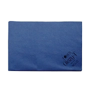 Салфетка хозяйственная Tts Glazy-T 40х50см, синяя, нетканая микрофибра, 5шт, TCH201120