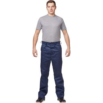 Костюм летний муж. л16-КБР син/оранж (р.64-66) 158-164