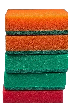 Губка Vclean Макси 8.5х6х2.5см, 10шт/уп